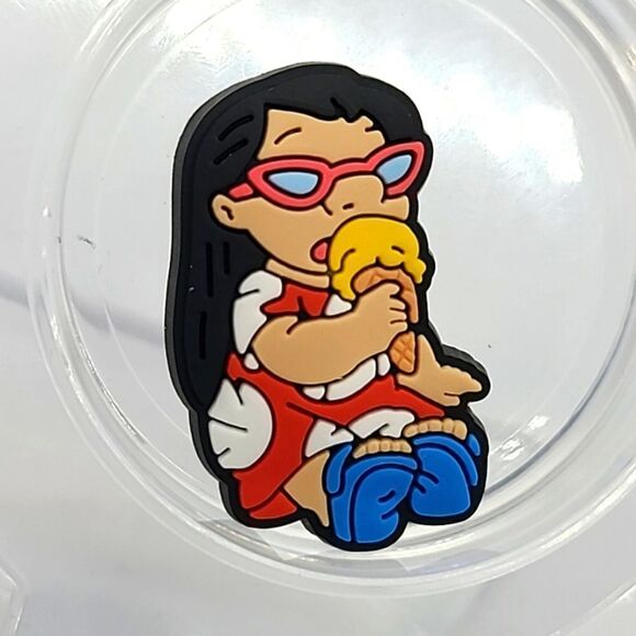 Lilo Stitch Ice Cream Crocs Rubber Shoe Charms Disney 5pc Set Blue Koala Variety - Picture 3 of 8